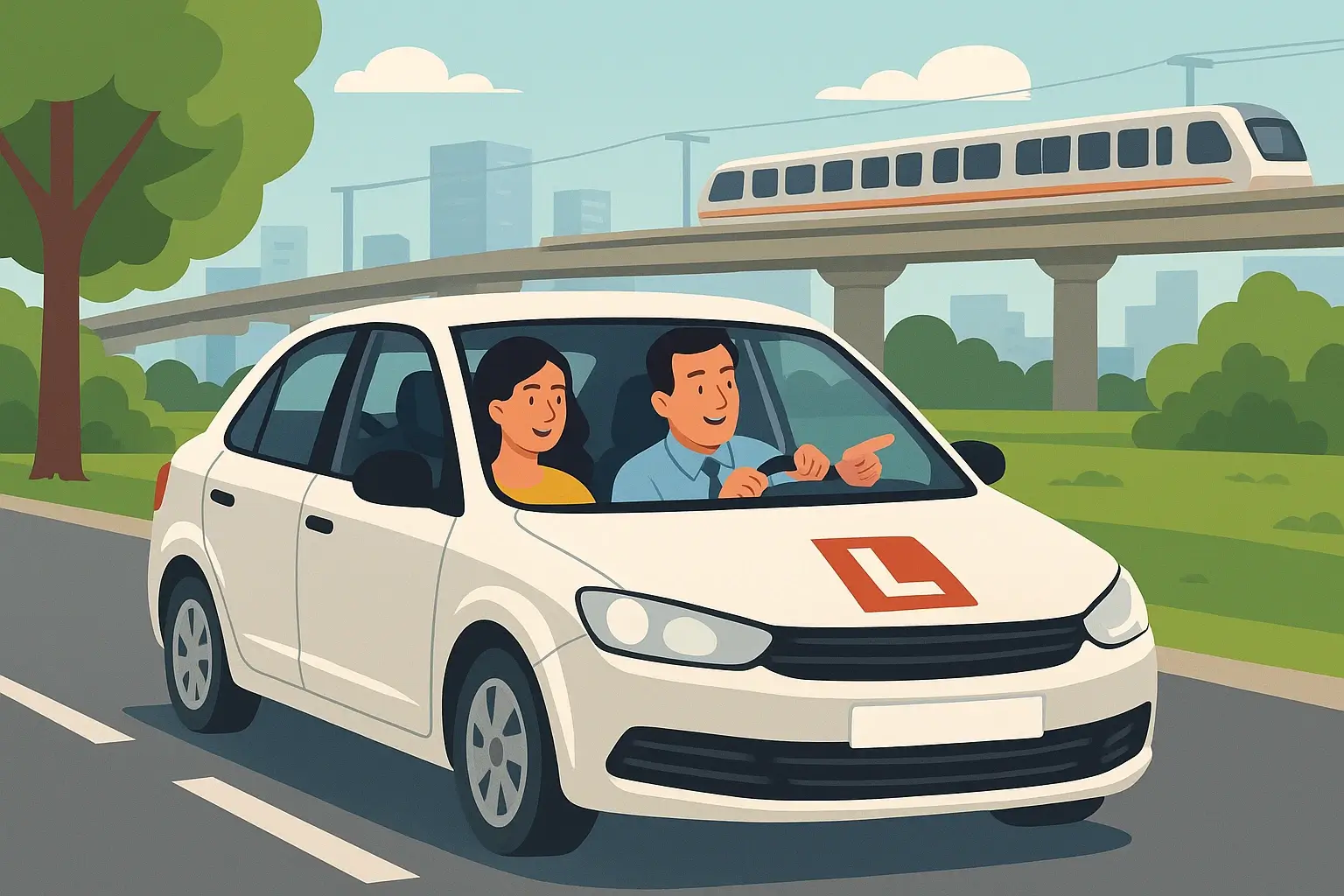 Driving Lessons Near Kalindi Kunj