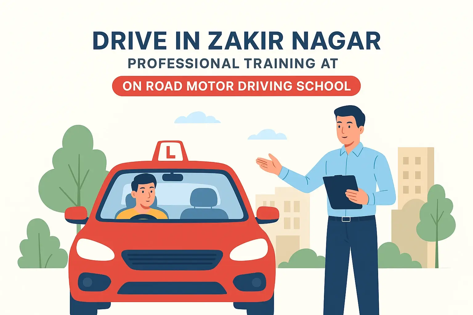 Drive in Zakir Nagar