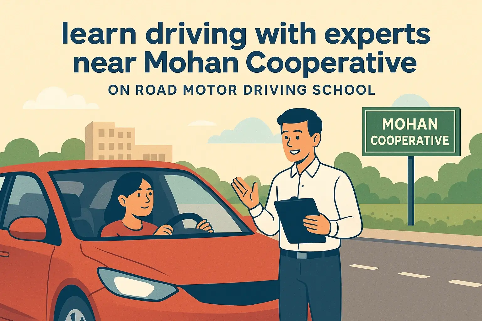 Learn Driving with Experts Near Mohan Cooperative