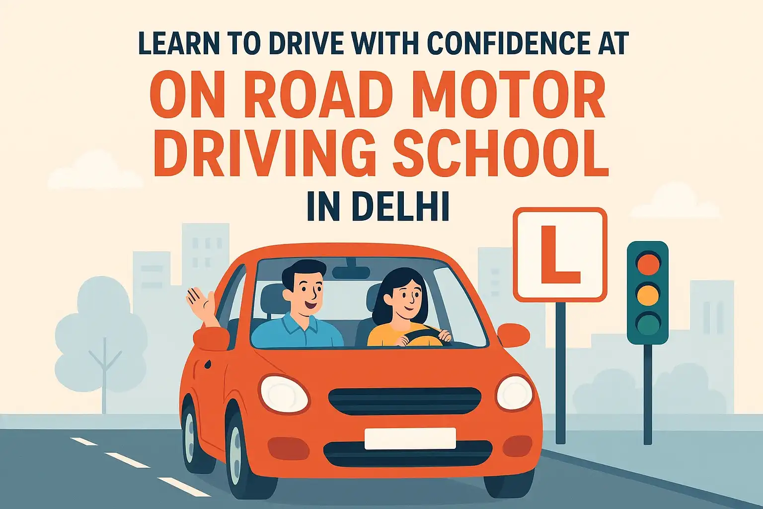 On Road Motor Driving School Delhi
