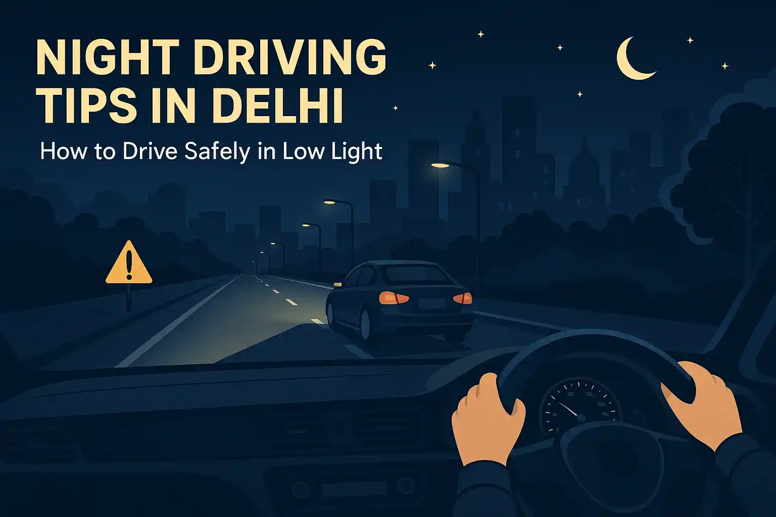 Night Driving Tips in Delhi