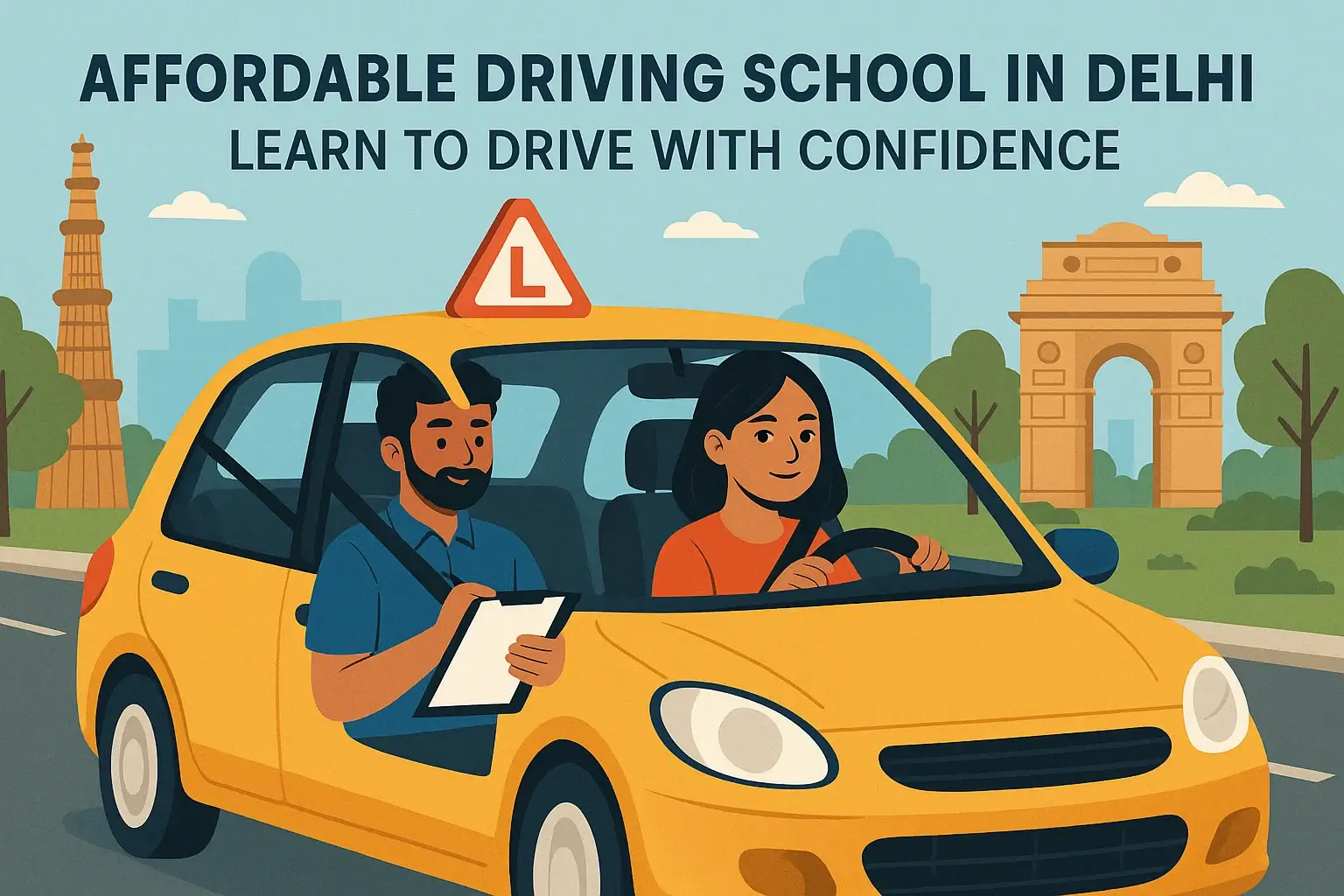 Affordable Driving School Delhi