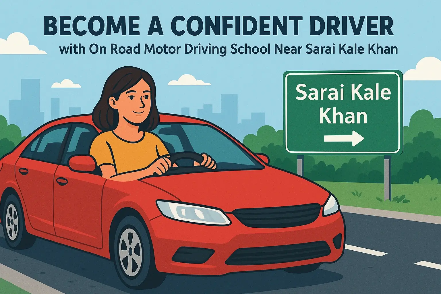 Driving School Near Sarai Kale Khan