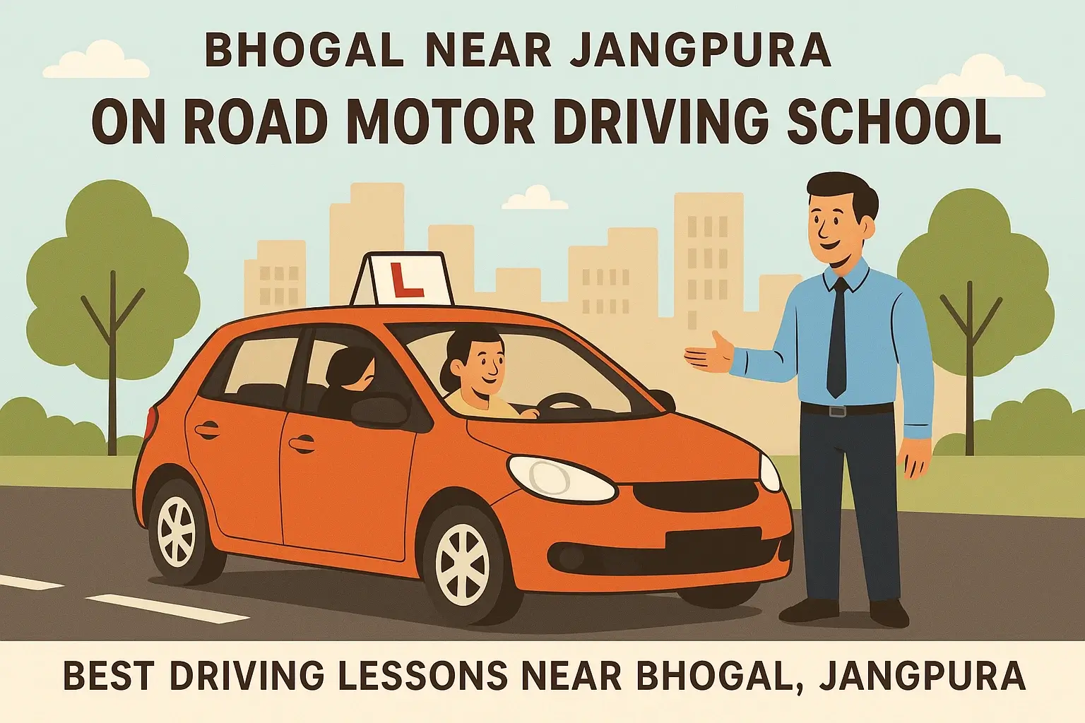 Driving School Near Bhogal Jangpura