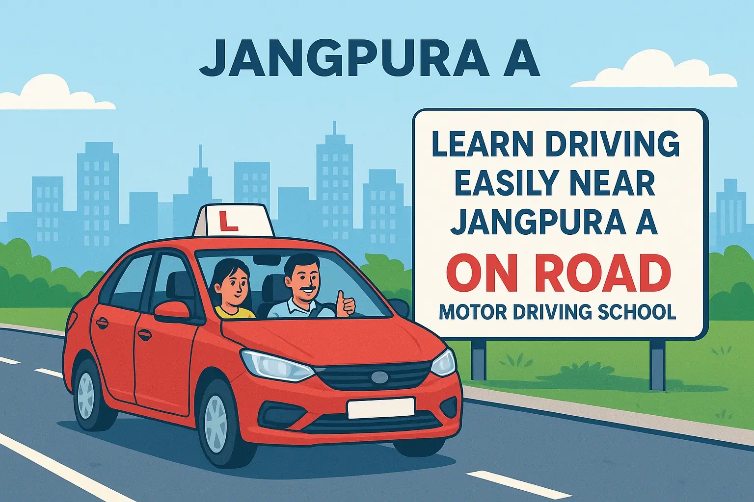 Driving School Jangpura A