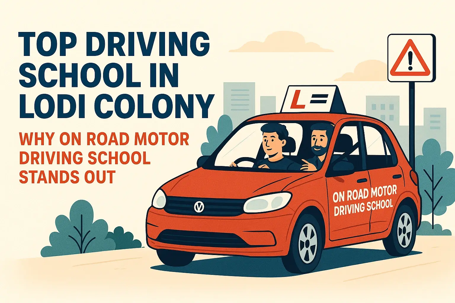 driving school in Lodi Colony