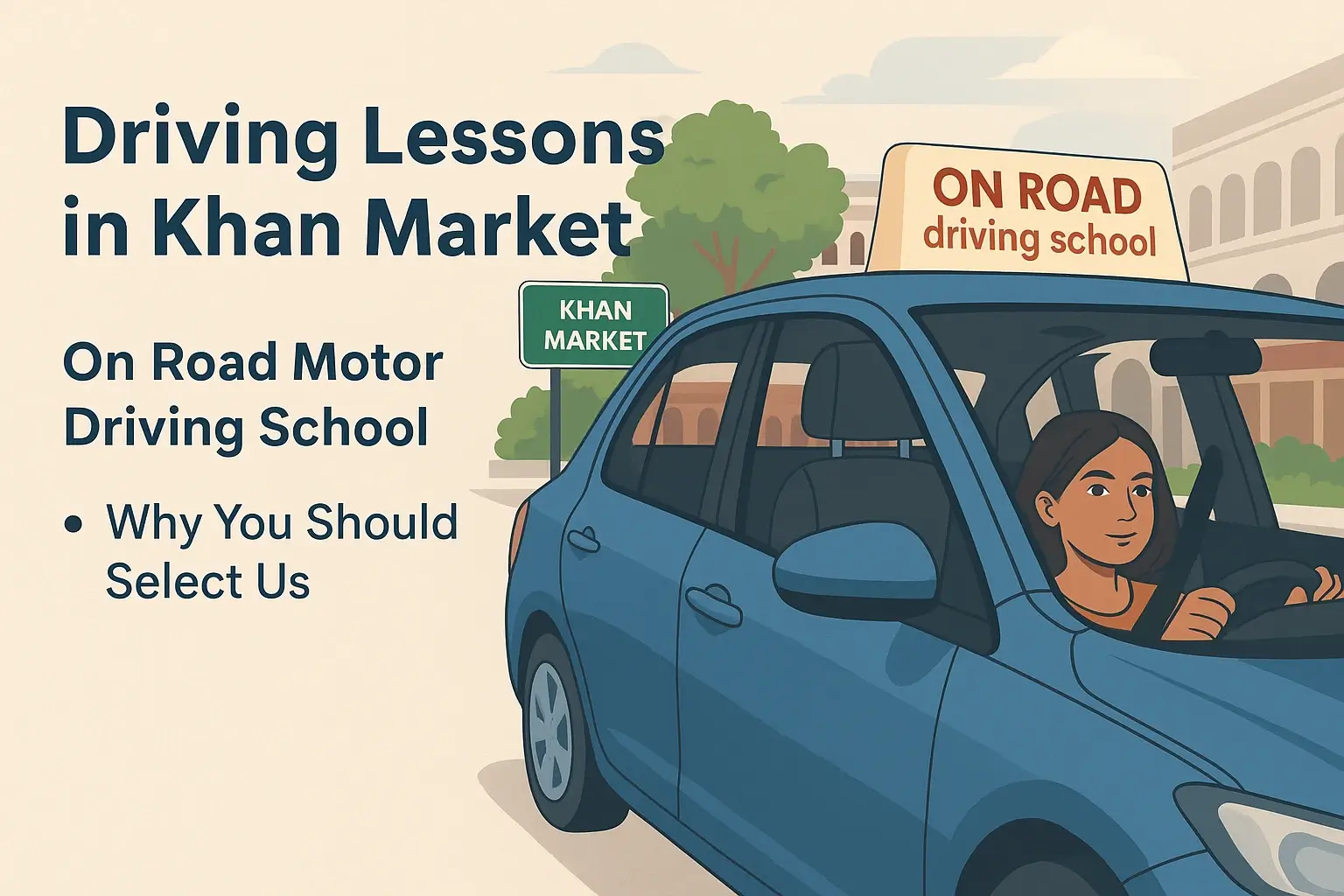 Khan Market driving lessons