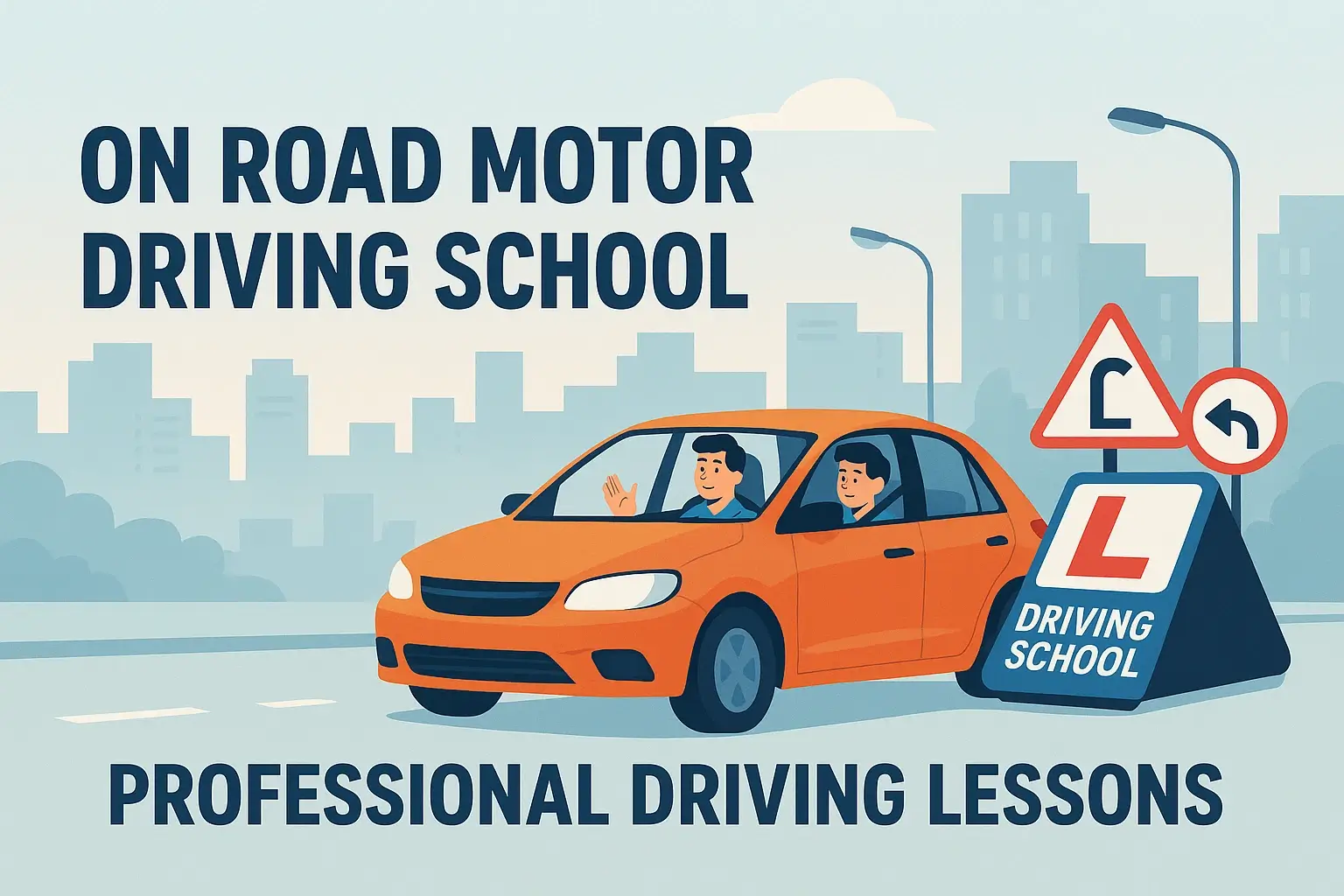 on road motor driving school in Delhi NCR