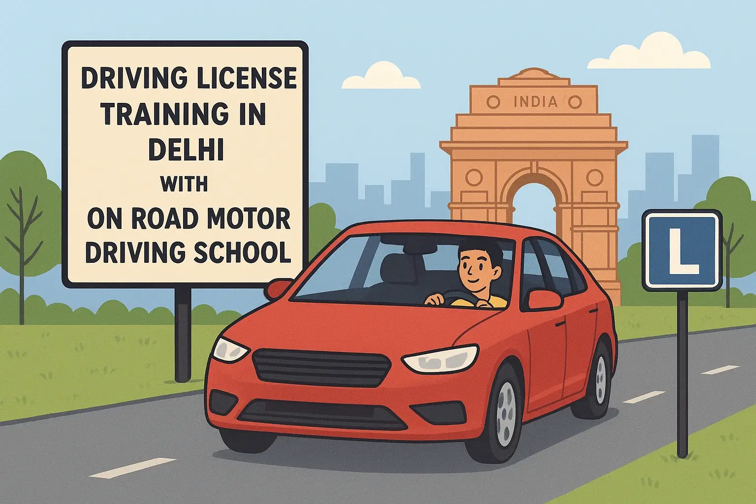 driving license training Delhi