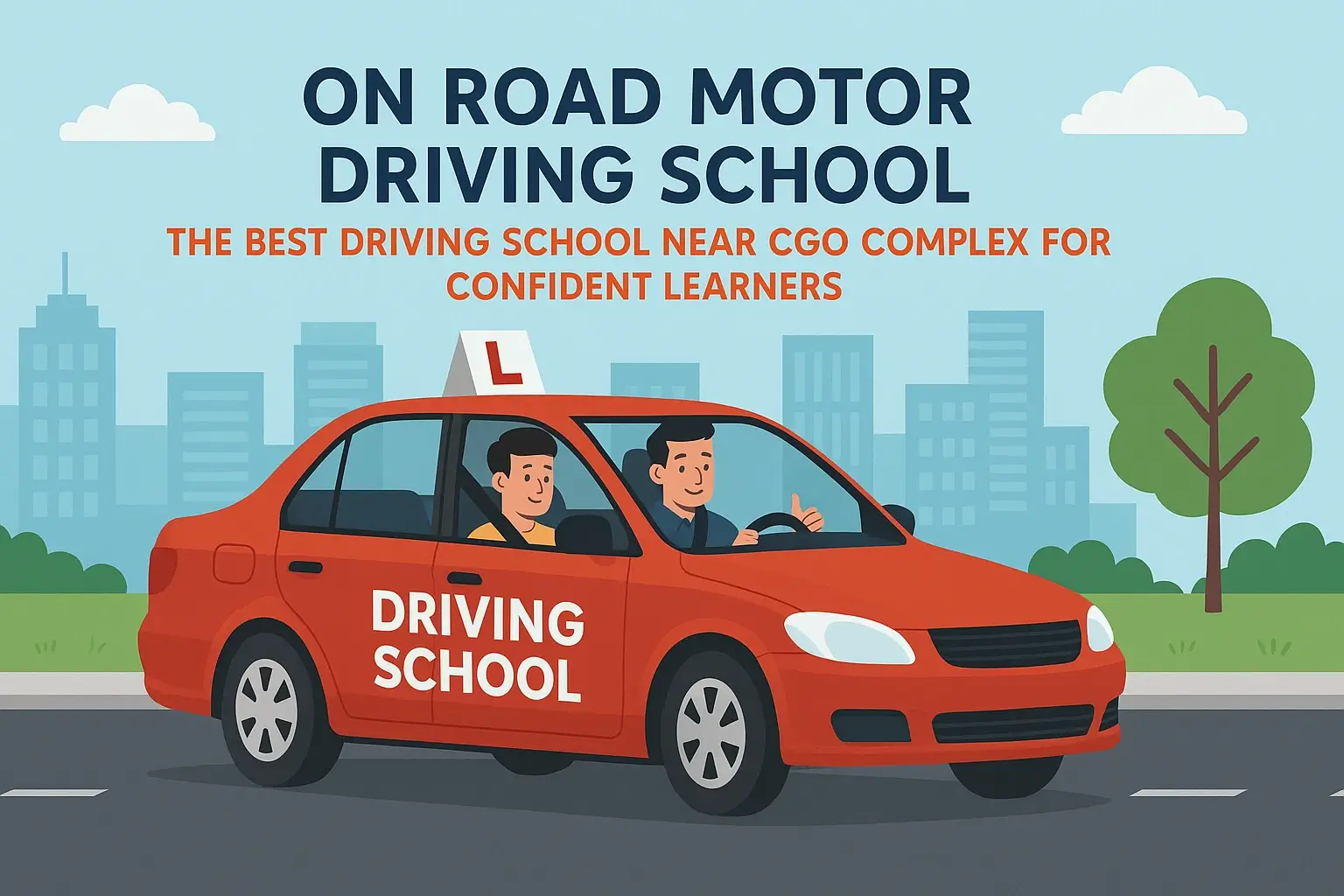 driving school near CGO Complex Delhi