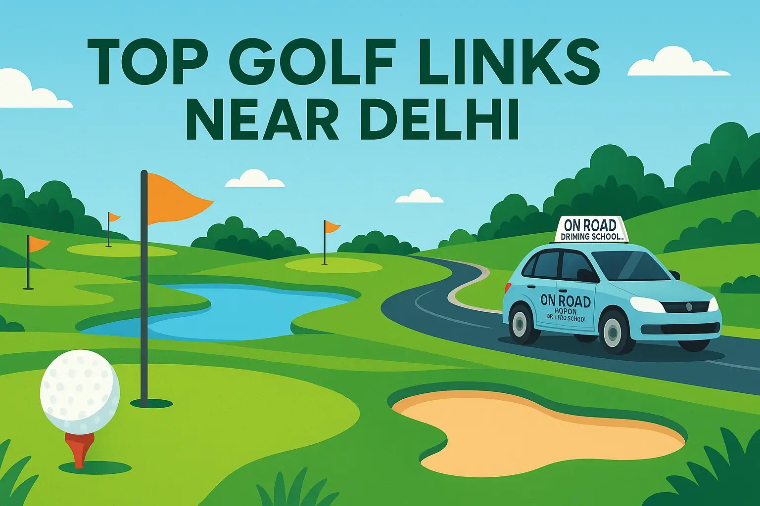 top golf links near Delhi