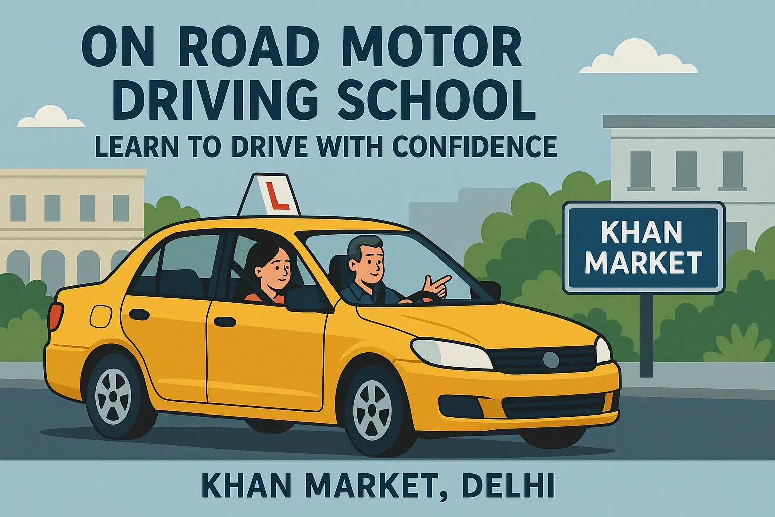 driving school Khan Market