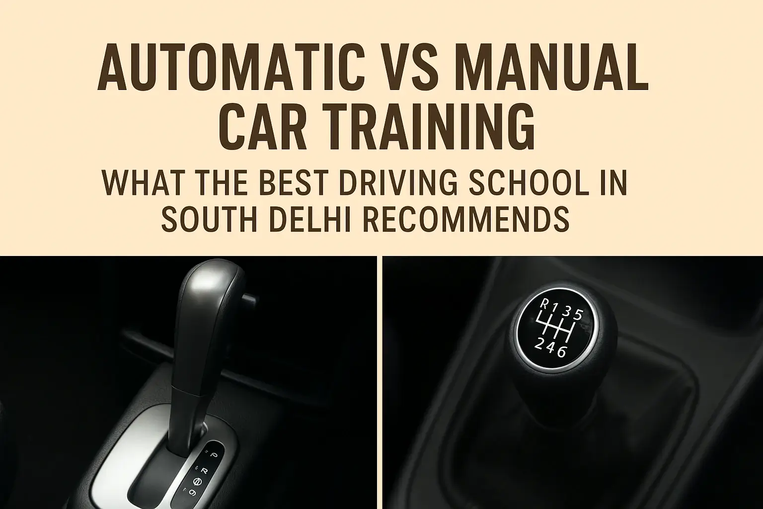 best driving school in South Delhi