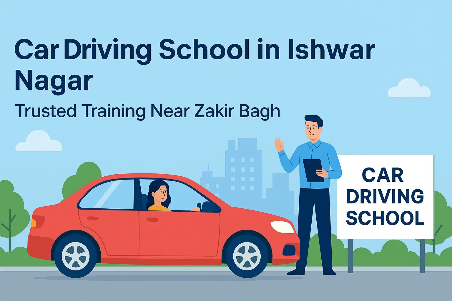 best driving school in south delhi