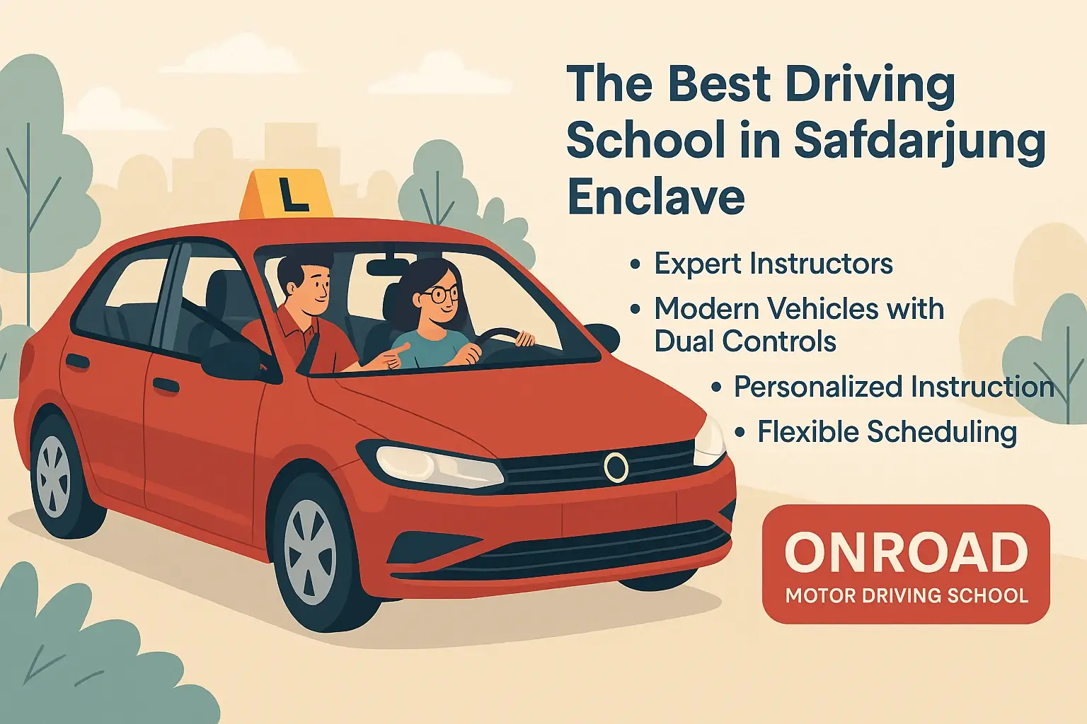 Driving School Near Safdarjung Enclave