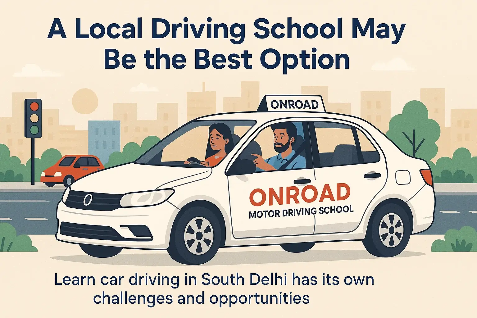 Driving School in Greater Kailash Part 1