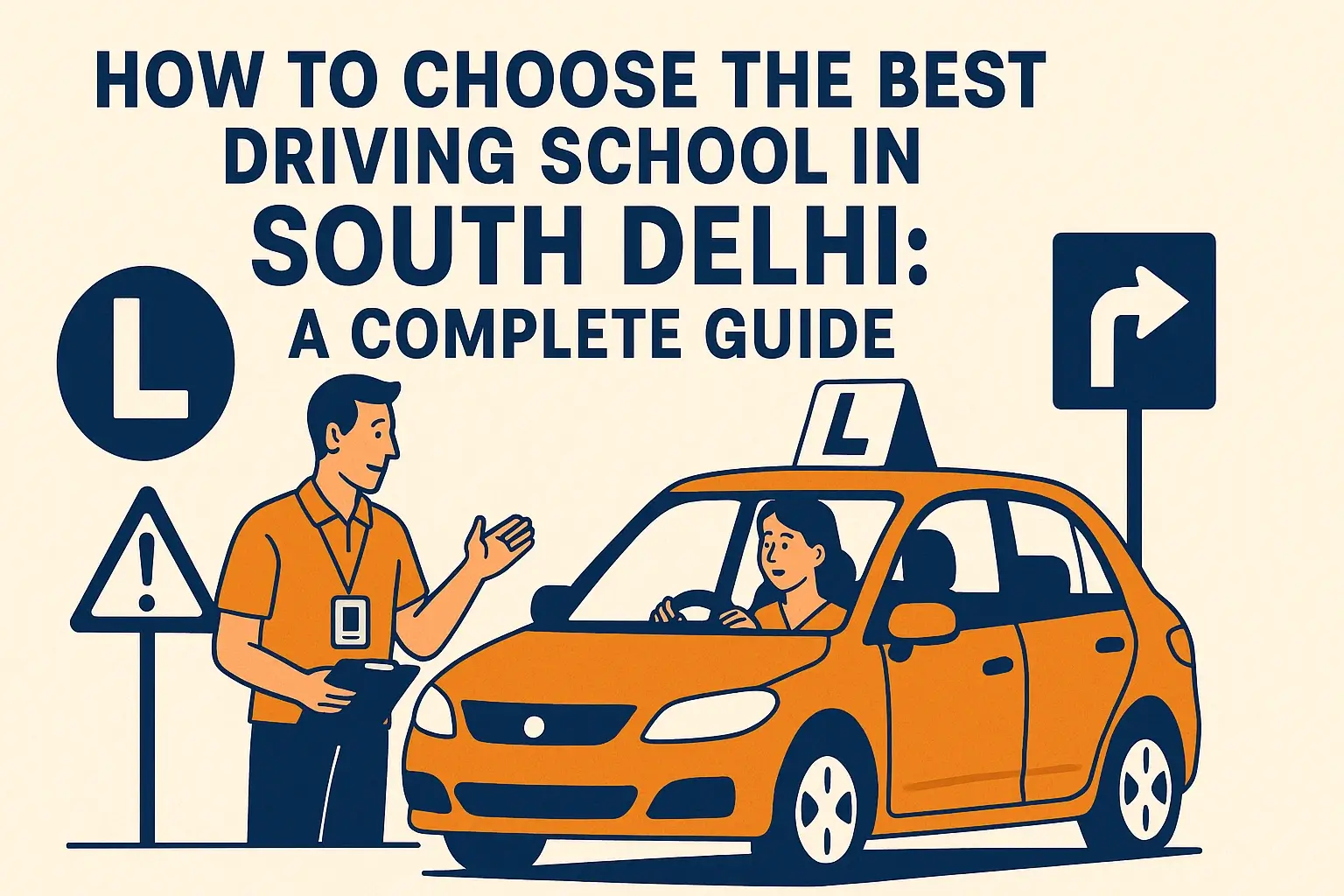best driving school in south delhi