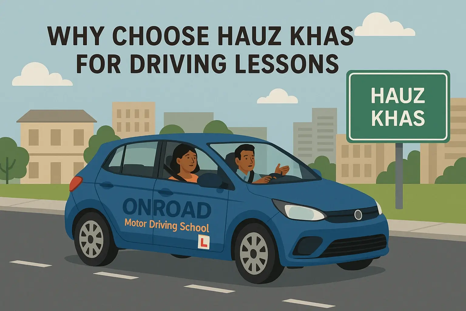 Learn Driving in Hauz Khas