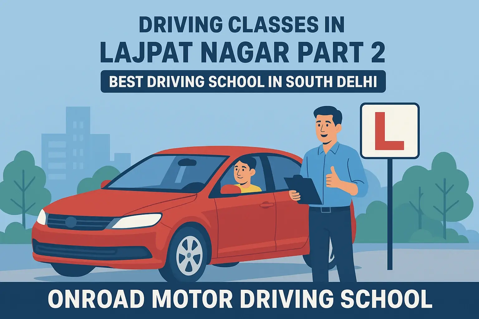 best driving school in lajpat nagar