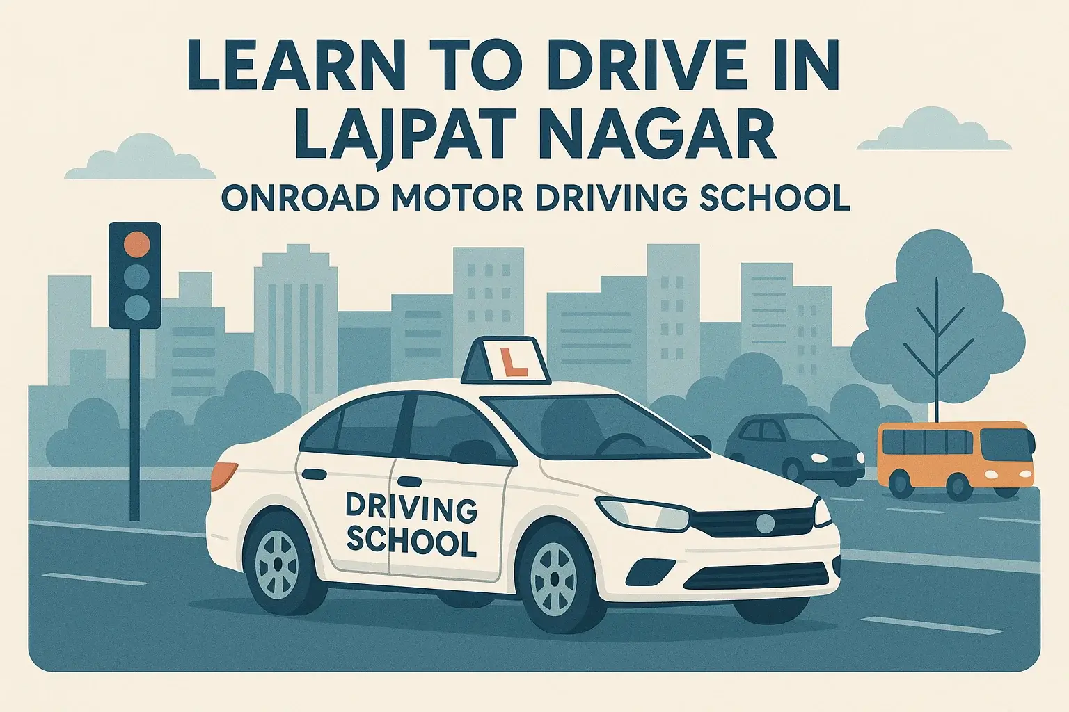 driving school in Lajpat Nagar Part 1