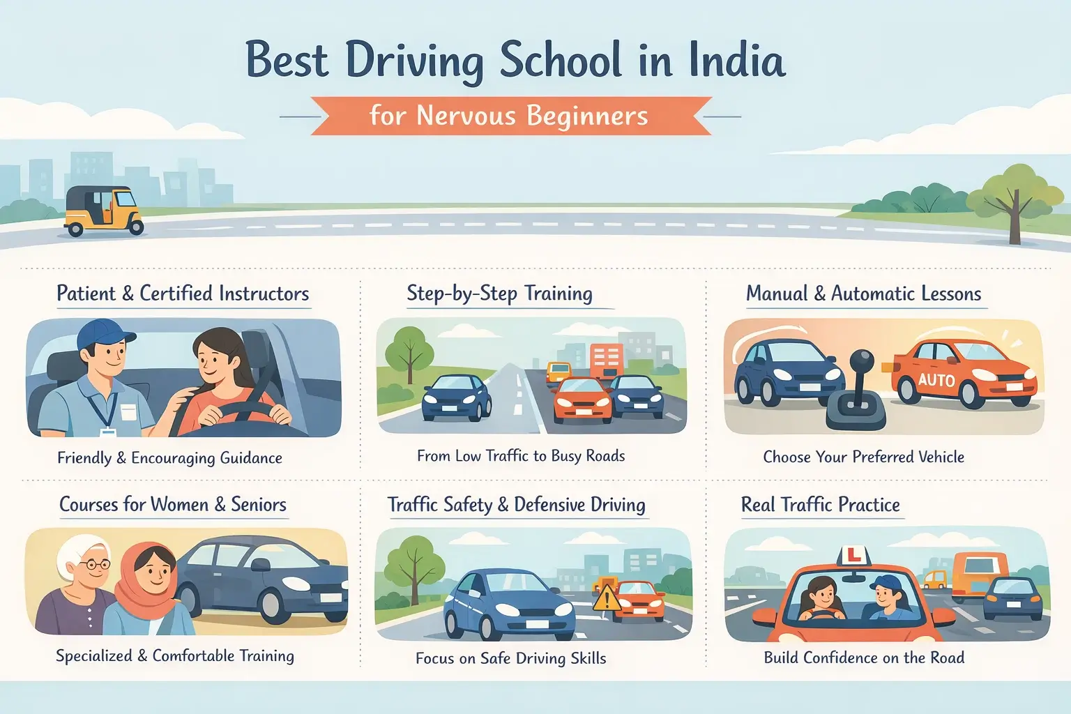 Driving License Training Programs Best Driving School in India