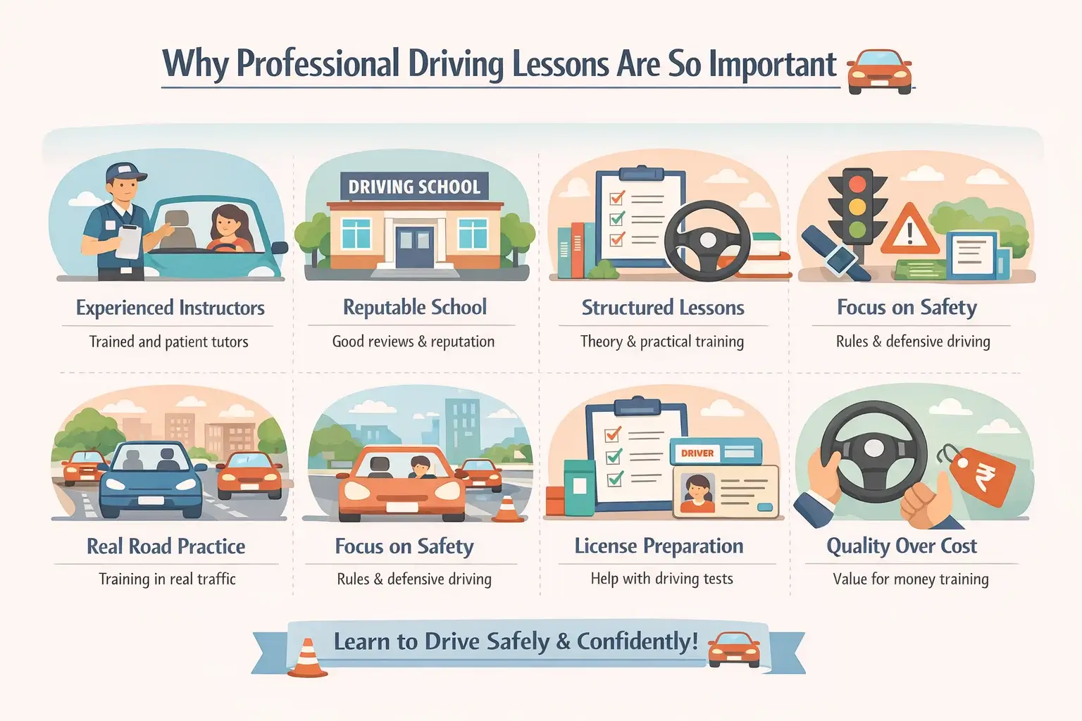 How to Choose the Best Driving School in India