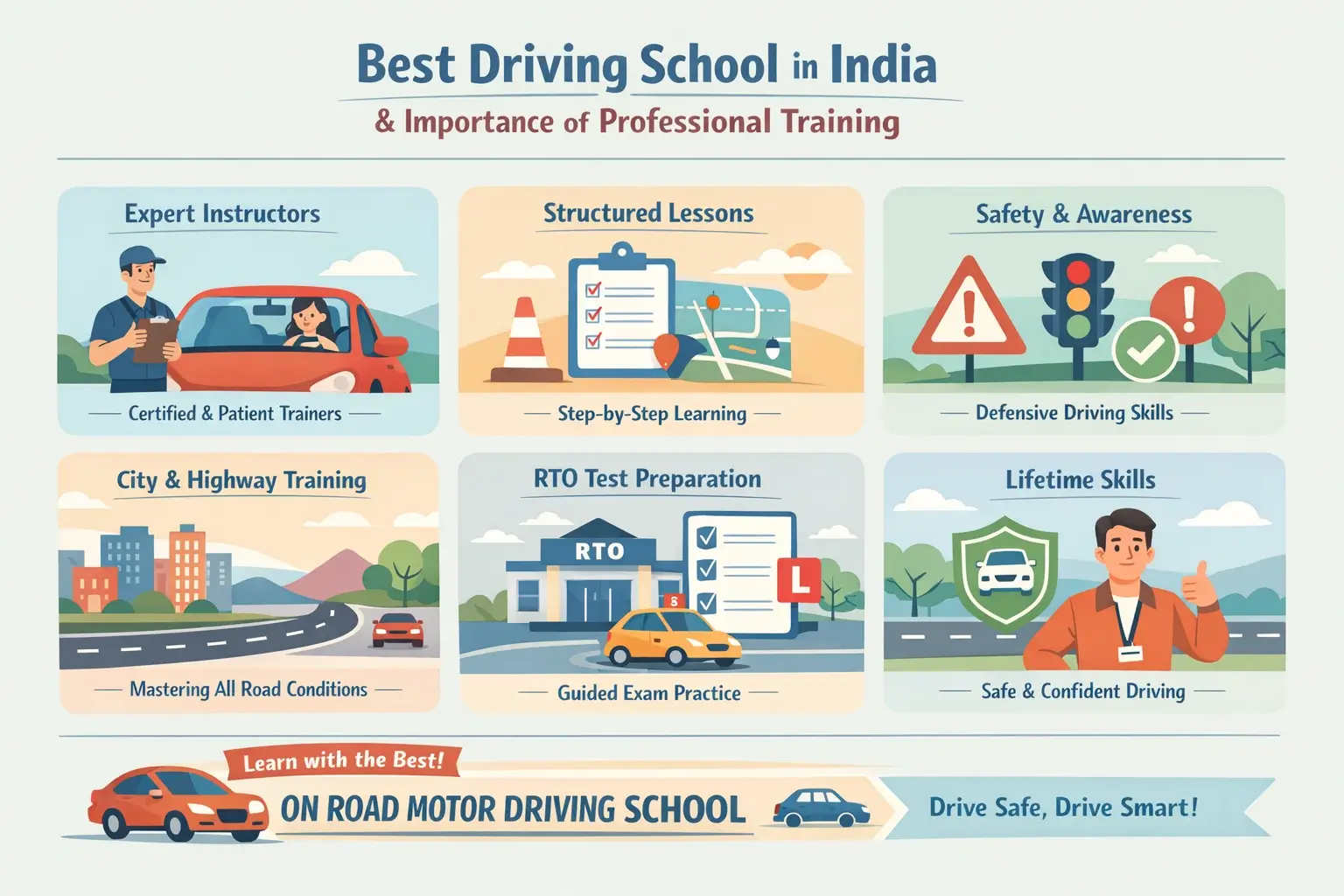 Why Professional Training Matters Best Driving School in India
