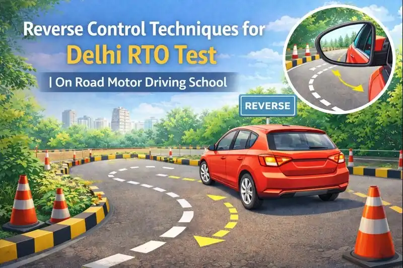 Reverse Control Tips for Delhi RTO Test Success Made Easy