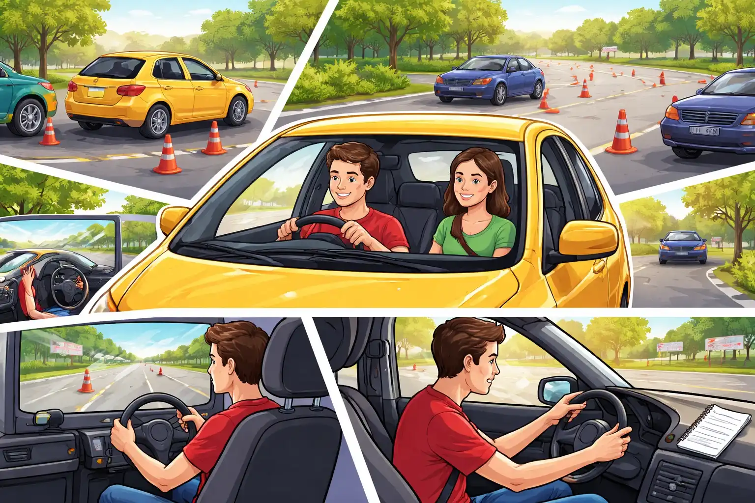 practice driving without an instructor