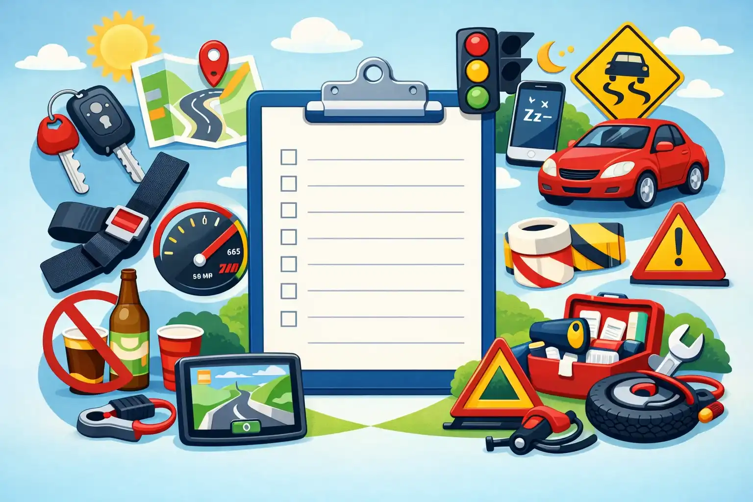 New driver safety checklist