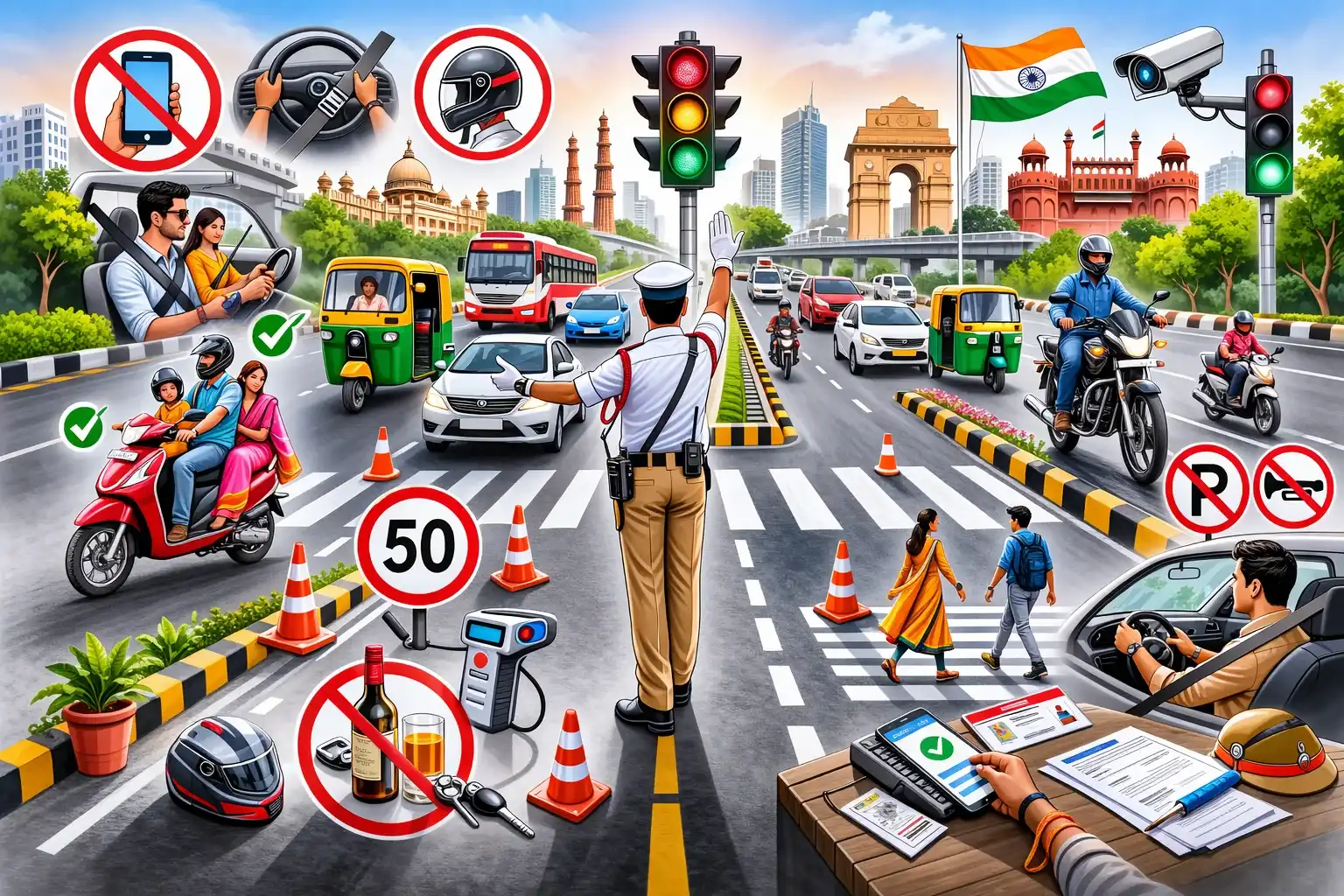 Updated Indian traffic rules