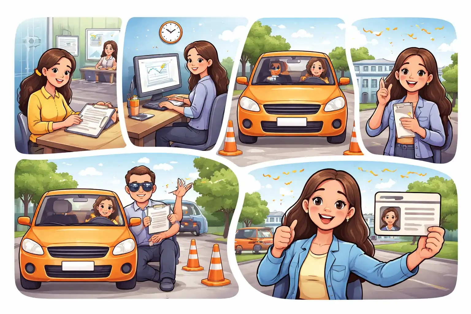 car driving school near delhi