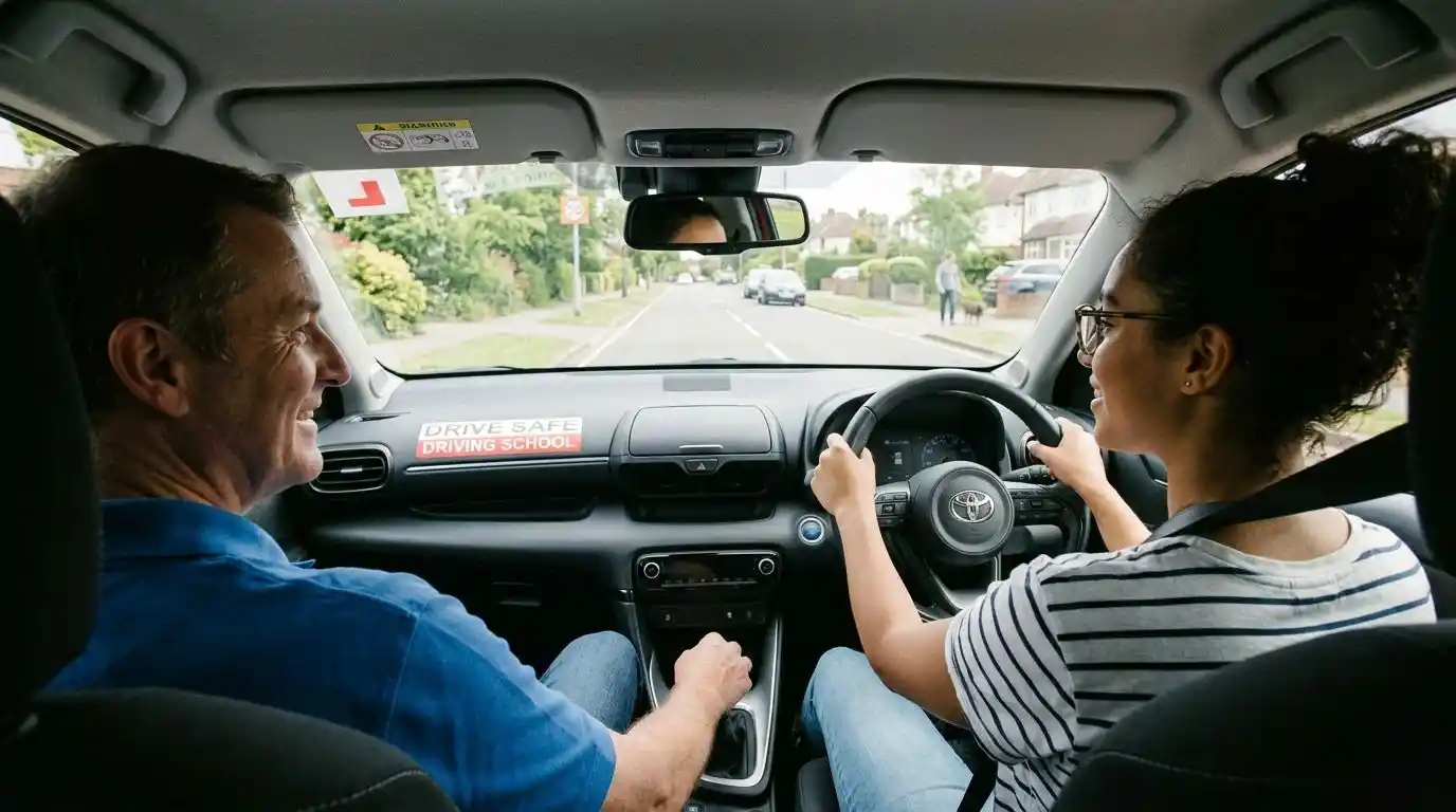 prepare for your first driving lesson as a beginner