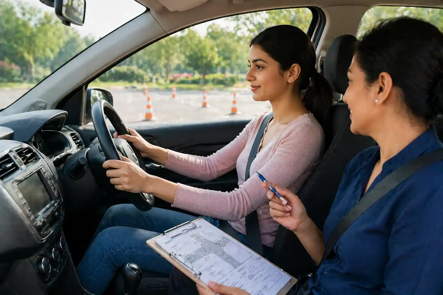 how many days to learn driving for ladies