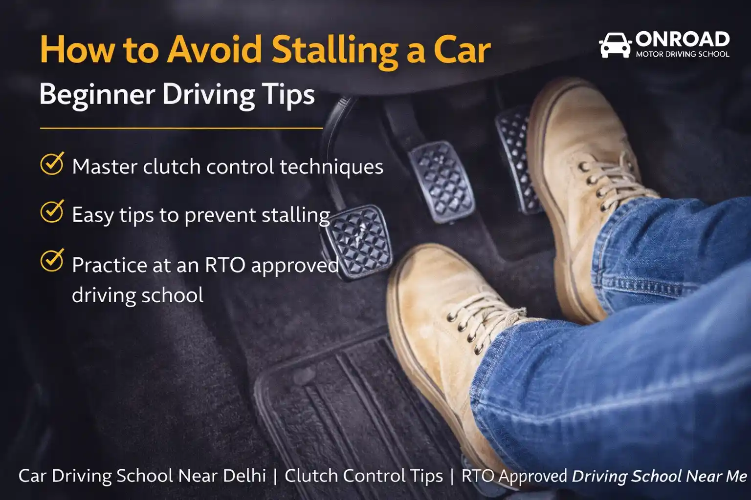 how to avoid stalling a car