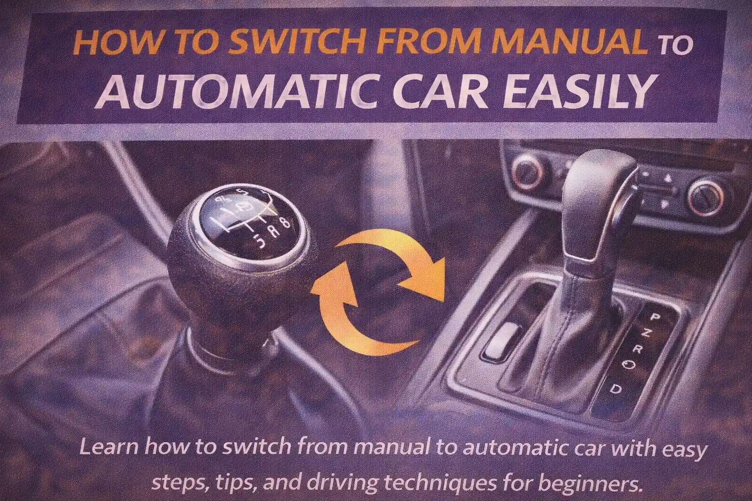 manual vs automatic driving