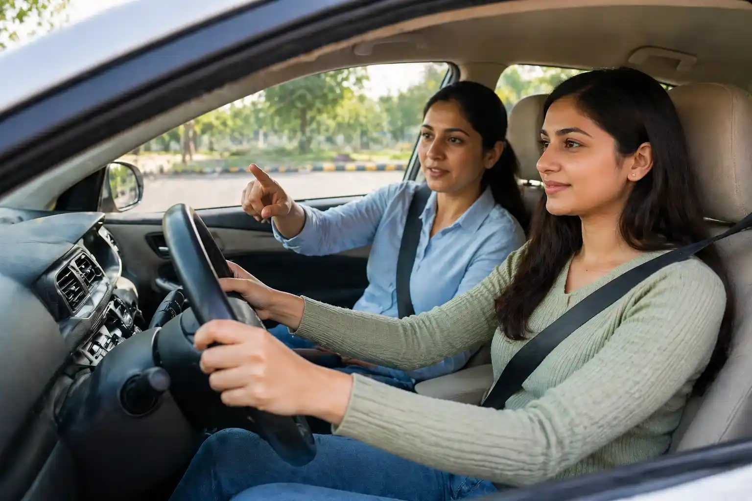 women driving school near me