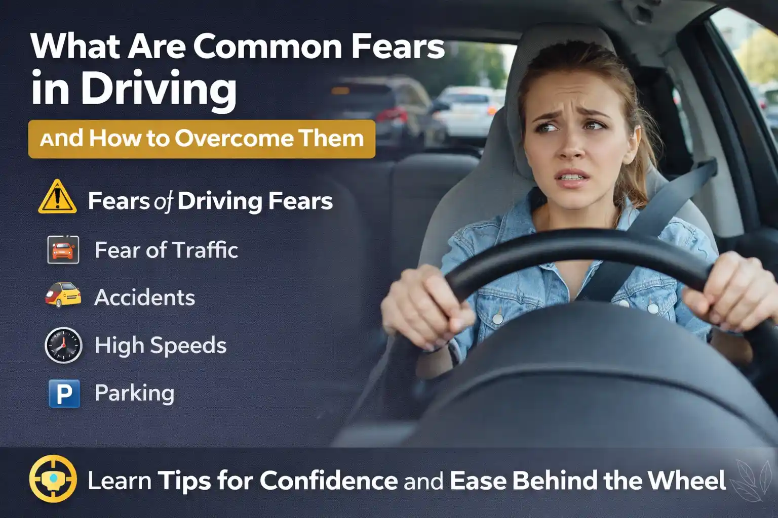 common fears in driving