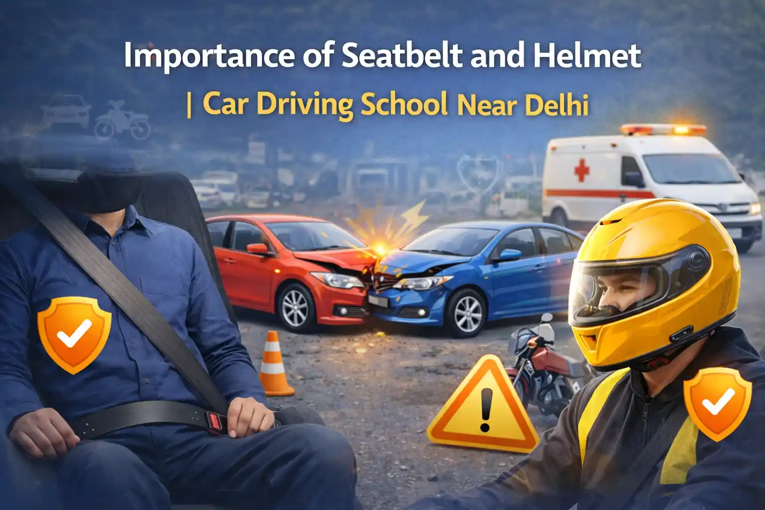 importance of seatbelt and helmet