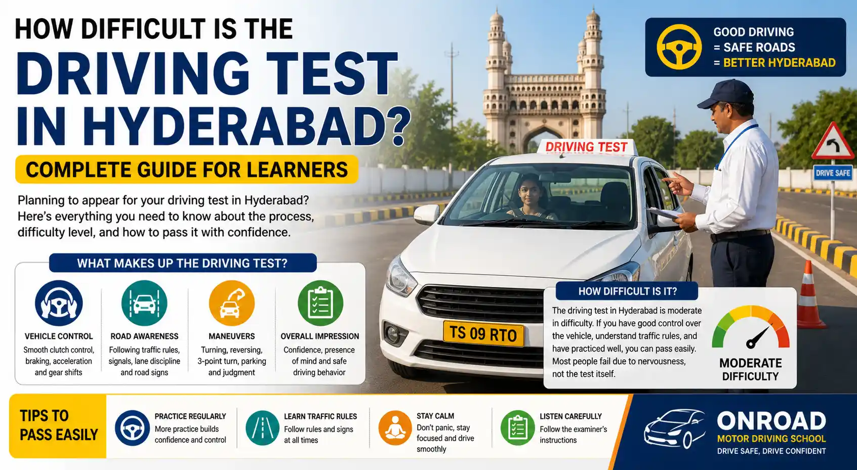 How Difficult is Driving Test in Hyderabad