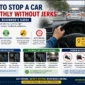 How to Stop a Car Smoothly Without Jerks Complete Beginners Guide 85x85