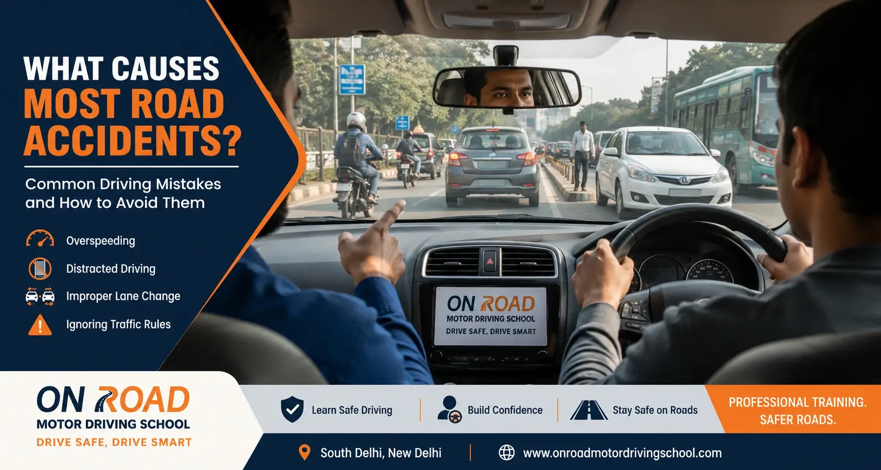 causes of road accidents