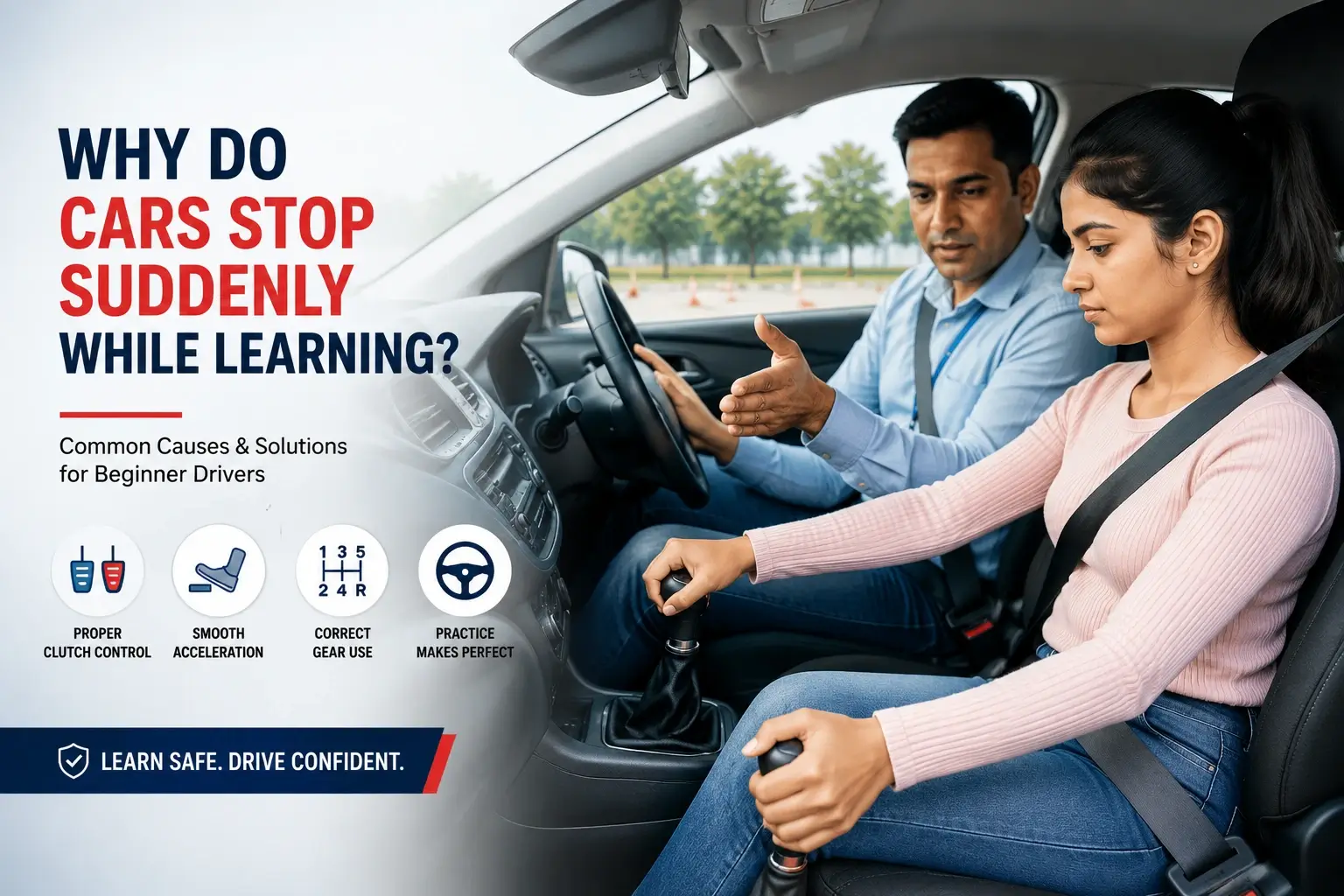 why do cars stop suddenly while learning