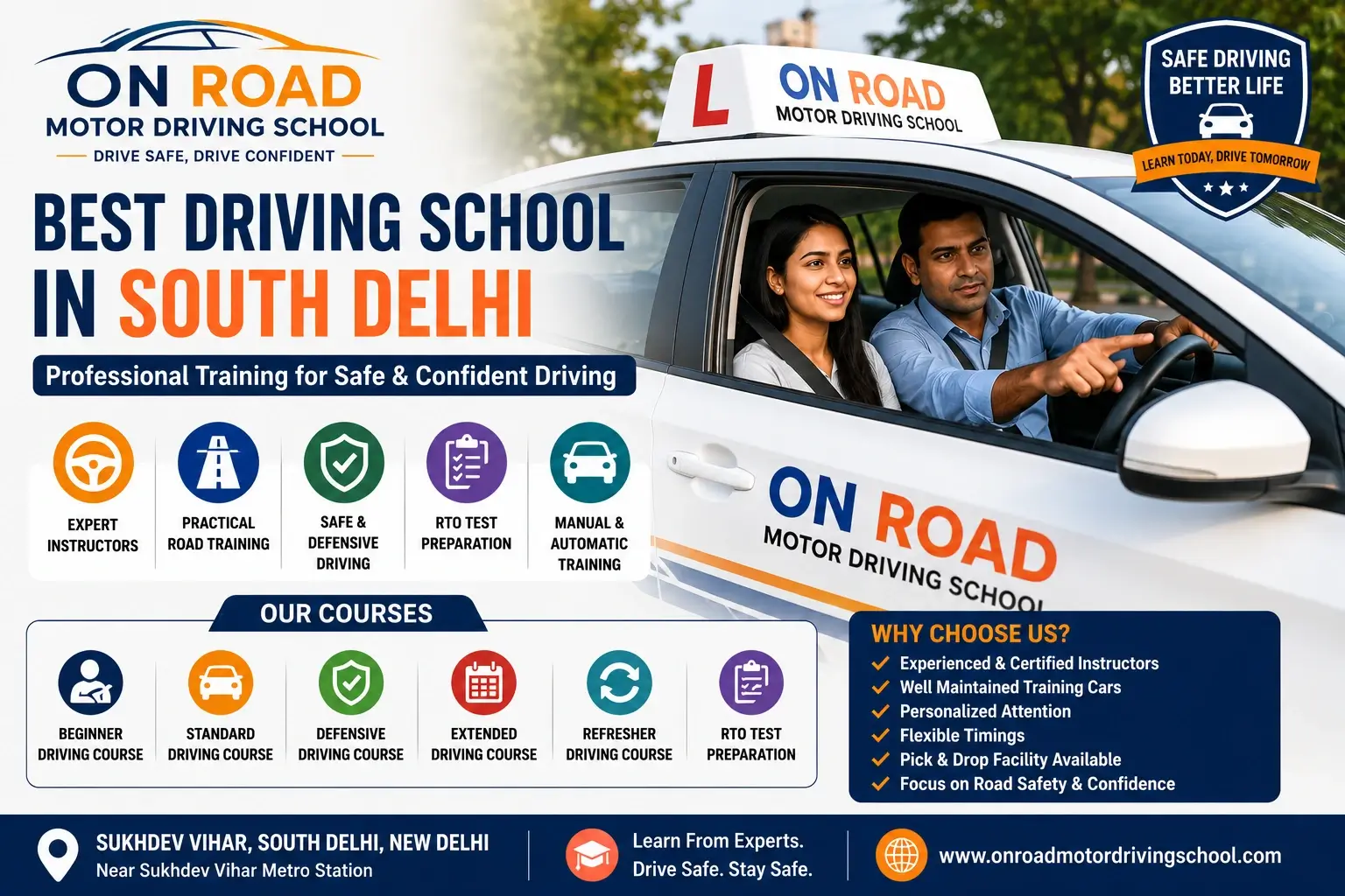 driving school in South Delhi