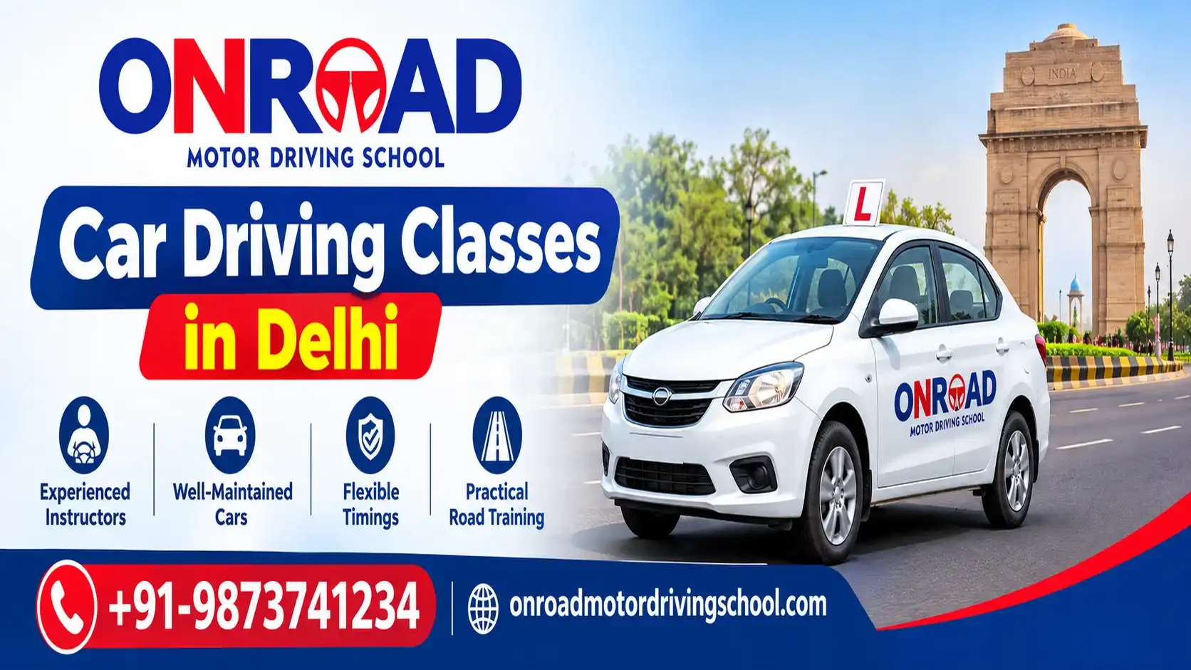 car driving classes in Delhi