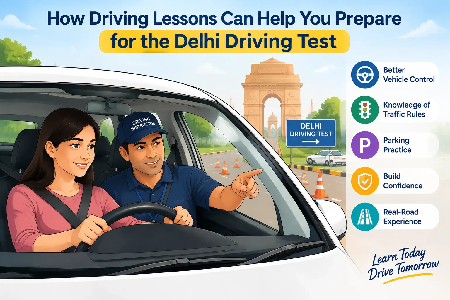 Driving Lessons in Delhi