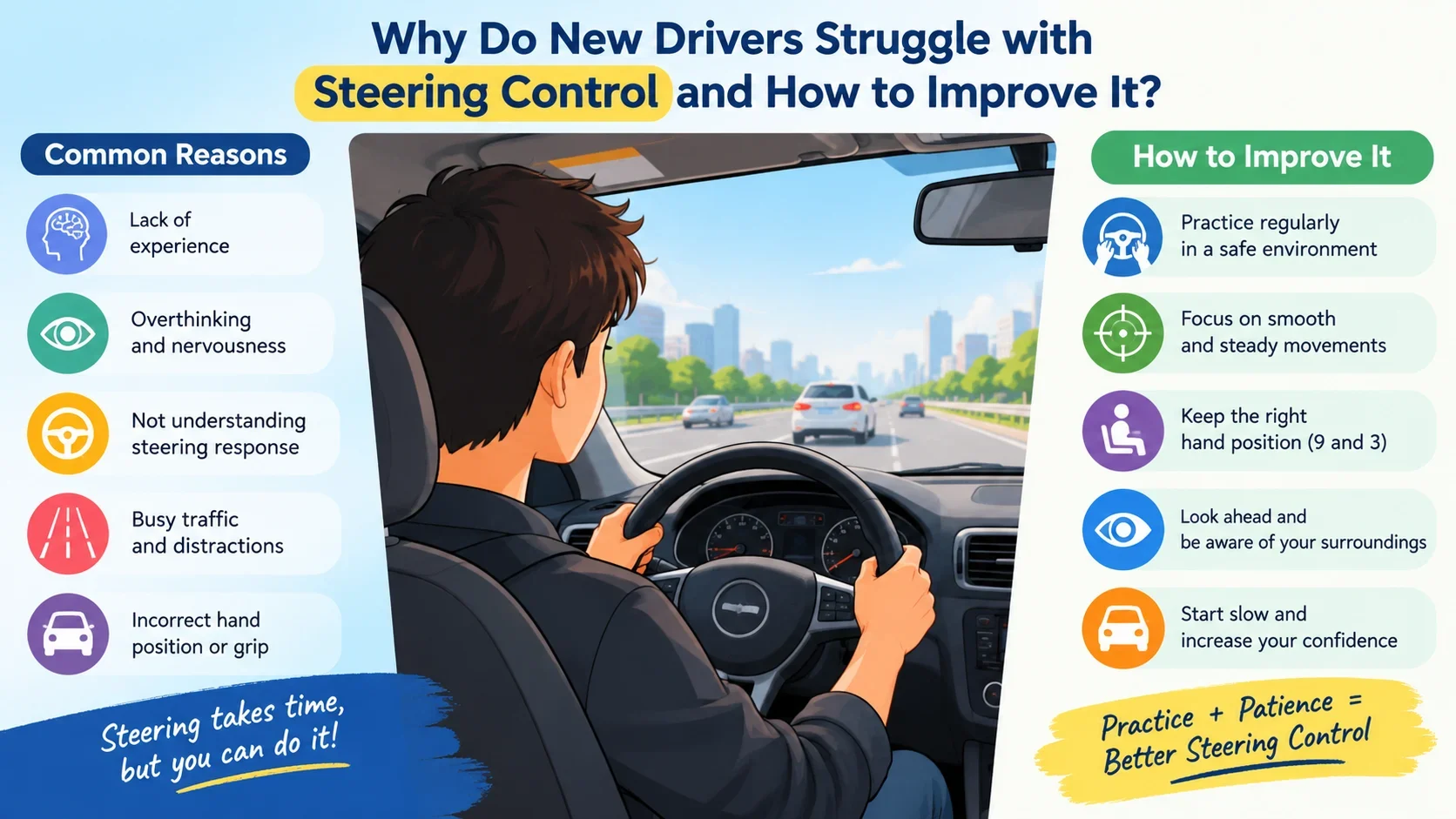 Steering Control Tips for Beginners